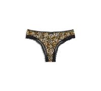 HUGO String en microfibre stretch avec finitions en dentelle - Style THONG UNIQUE, 50545732 Fantaisie S