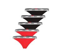 HUGO String gris / rouge vif / noir, Taille XL