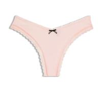 HUGO String en microfibre stretch avec finitions en dentelle - Style THONG UNIQUE, 50545732 Rose clair L