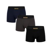 Hugo - Style Trunk 3P Gold Logo G - Homme - Sous-vêtements - Multicolore - Taille: S