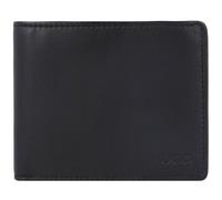 Hugo Subway Trifold Porte-monnaie en cuir 11 cm noir