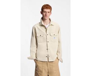 HUGO Surchemise Oversized Fit en denim écru - Style Ekynone, 50560699 Naturel S