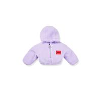 HUGO Sweat à capuche en tissu sherpa pour enfant avec logo brodé au dos - Style G15116/92504A, G15116 Violet clair 162