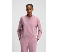 HUGO Sweat à capuche Relaxed en jersey stretch à logo imprimé - Style SHUFFLE_HOODIE, 50490594 Rose clair M