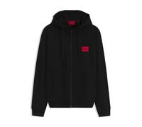 Hugo Daple 212 Red Full Zip Sweatshirt Noir L Homme