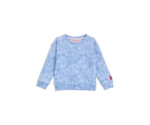 HUGO Sweat ample à logos géométriques effet denim pour enfant - Style G00352/V3706A, G00352 bleu clair 102