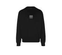 HUGO Sweat DUSPLITED noir | L