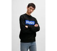 HUGO Sweat en molleton avec logo imprimé - Style Niero, 50522375 Noir XS