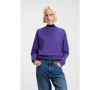 HUGO Sweat en molleton de coton avec badge logo - Style Delessa_B_1, 50534344 Lilas L