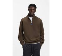 Hugo Neeler 10249110 Blue Half Zip Sweatshirt Marron XL Homme