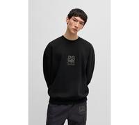 HUGO Sweat HUGO x RB en molleton de coton avec logo en carbone - Style Dahrain_RB, 50542806 Noir S