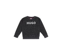 HUGO Sweat pour enfant à imprimé guépard et fermeture éclair au dos - Style G00213/09B14A, G00213 Noir à motif 114