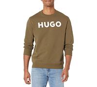 HUGO Sweat-Shirt à Gros Logo Maillot de survêtement, Vert myrte, S Mixte