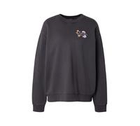 HUGO Sweat-shirt 'Classic' jaune / lavande / noir / blanc, Taille XS