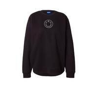 HUGO Sweat-shirt 'Classic' noir / transparent, Taille S