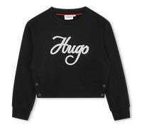 Hugo - Sweat-shirt Col Rond - Black - Fille - 5 Ans