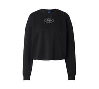 HUGO Sweat-shirt 'Damaswee_B_1' noir / blanc, Taille XS