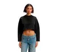 Hugo Sweat-Shirt Derissa_b pour Femme, Noir (002 Noir), S
