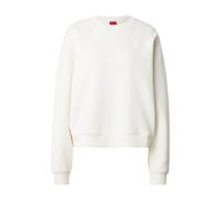 HUGO Sweat en molleton de coton avec logo brodé - Style Deroxina_9, 50561234 Blanc XS