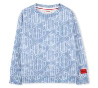 Hugo - Sweat-shirt En Molleton - Indigo Bleu - Garçon - 12 Ans