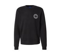 HUGO Sweat-shirt 'Nedos' noir / blanc, Taille M