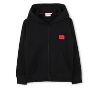 Hugo - Sweat Zippé À Capuche - Black - Garçon - 6 Ans