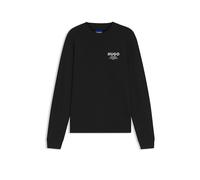 Hugo Nespon 10283345 Blue Sweatshirt Noir M Homme