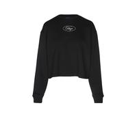 HUGO Sweat-shirt 'Damaswee_B_1' noir / blanc, Taille S