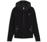 Hugo Syloron 10282499 Red Full Zip Sweater Noir XL Homme