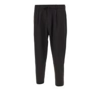 BOSS Pantalon Tapered en tissu stretch déperlant - Style T_Convert-Pleat, 50539085 Noir 50