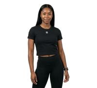 Hugo Delanor 10258222 Red Short Sleeve T-shirt Noir L Femme