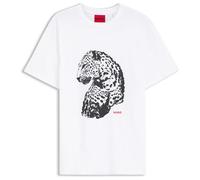 Hugo T-shirt à Manches Courtes Dileo 10258299 Red