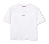 HUGO T-shirt avec motif au dos pour enfant - Style G01247/10P10A, G01247 Blanc 162