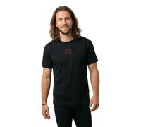 HUGO T-shirt manches courtes Laze 10261152 – coton stretch, logo imprimé – Noir L
