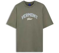 HUGO T-shirt Oversize en coton à imprimé graphique - Style Oversized Tee_B_17, 50574541 Vert S