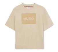 Hugo - T-shirt À Manches Courtes - Sand - Garçon - 10 Ans