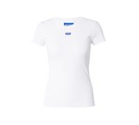 Hugo Easy 10257055 Blue Short Sleeve T-shirt Blanc XL Femme