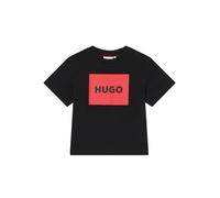 HUGO T-Shirt canneberge / noir, Taille 128