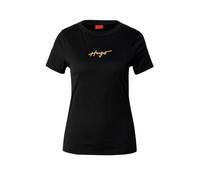 HUGO T-shirt 'Classic 4' or / noir, Taille XL