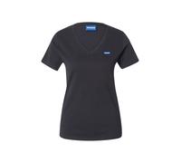 HUGO T-shirt 'Classic' bleu / noir, Taille S