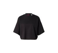 HUGO T-shirt 'Damelody' noir / blanc, Taille XXL