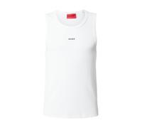 HUGO T-Shirt 'Dapota' noir / blanc naturel, Taille XL