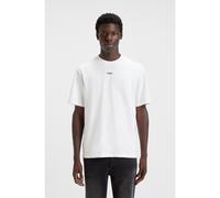 HUGO T-shirt décontracté en coton à logo imprimé - Style Dapolino, 50488330 Blanc XS