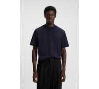 HUGO T-shirt décontracté en coton à logo imprimé - Style Dapolino, 50488330 Bleu foncé XL