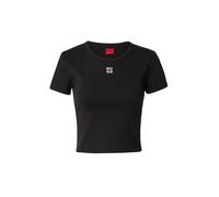 HUGO T-shirt 'Delanor' noir / blanc, Taille M