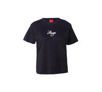 HUGO T-shirt 'Destrel_3' noir / blanc, Taille XS