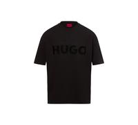 HUGO T-shirt oversize en coton à logo réfléchissant - Style Dinkee, 50525765 Noir XXL