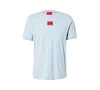 HUGO T-Shirt 'Diragolino' bleu clair / rouge, Taille S