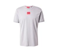HUGO T-Shirt 'Diragolino212' gris / rouge orangé, Taille M