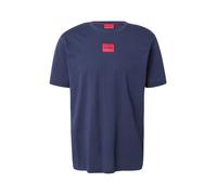 HUGO T-Shirt 'Diragolino212' marine / rouge, Taille M